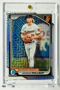 2024 Bowman Chrome Jackson Holliday MOJO Mega Box #BCP47 SSP Image Variation! - Picture 1 of 3
