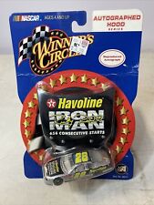 RICKY RUDD #28 HAVOLINE/IRON MAN 1/64 WINNERS CIRCLE 2002 NASCAR DIECAST HOOD