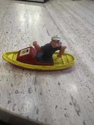 Vintage CORGI POPEYE THE SAILOR MAN Barco Diecast Feito na Grã-Bretanha P02 - Imagem 1 de 3