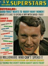 TV - RECORD SUPERSTARS 1971 - DAVID FROST, LIZ TAYLOR, JULIE ANDREWS, MIA FARROW
