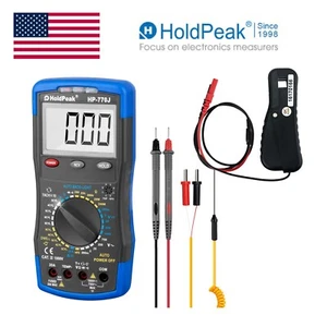 Automotive Multimeter&Engine Analyzer NCV AC/DC Volt Dwell RPM Tach Clamp Tester - Picture 1 of 10