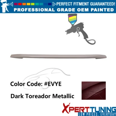 Fits 13-19 Ford Taurus Sedan OE Style Dark Toreador Metallic Trunk Spoiler ABS Foto 1 de 4