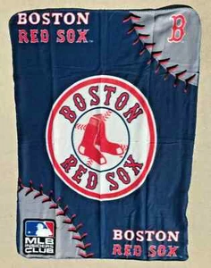 Boston Red Sox Fleece Blanket - Insiders Club MLB Licensed - Picture 1 of 4