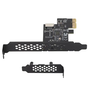 1*PCI-E To USB3.2 GEN1 Expansion Card 5Gbps Front Type-E A-Key ASM1042A Adapter - Photo 1/14