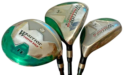 Warrior Custom Golf - set of 3 long drive woods - read description for details Foto 1 de 4