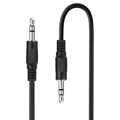 3FT Short AUX Cord 3.5mm Stereo Auxiliary Audio Cable for Samsung Galaxy/iPad - Image 1 of 4
