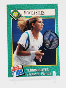 Monica Seles 1989 Sports Illustrated for Kids (SI) 1ST EDITION #156 