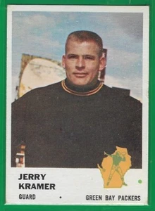 Fleer #95 Jerry Kramer 1961 (HOF) (EX-MT) Green Bay Packers - Imagen 1 de 2