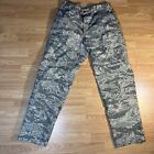 Trousers Man’s Utility Air Force Camouflage Pattern Pants Size 36R