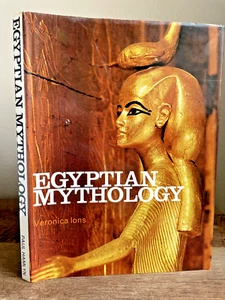 EGYPTIAN MYTHOLOGY by Veronica Ions (1968, HCDJ, Illustrated History) - Picture 1 of 9