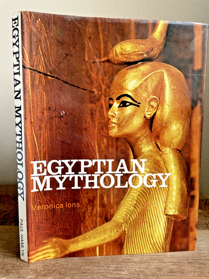 EGYPTIAN MYTHOLOGY by Veronica Ions (1968, HCDJ, Illustrated History) - Image 1 of 4