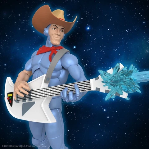 NEW Super7 SilverHawks Ultimates Bluegrass 7-Inch Action Figure Cover
