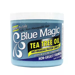 Blue Magic Tea Tree Oil Leave-in Styling Conditioner Non-Greasy Formula 13.75oz - Picture 1 of 1