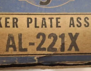 1949-53 Ford Pickup Distributor Plate with Contact Points AL-221X - Picture 1 of 10