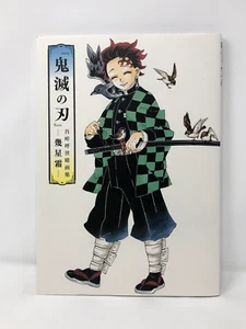 Demon Slayer Kimetsu No Yaiba Manga Illustration & Anime Art Book US Shipper - Picture 1 of 17