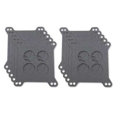 10 Pack Ported/4 Hole Carb Base Gasket Holley Edelbrock Carburetor 4BBL 4150 60 - Image 1 of 2