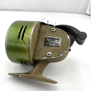 DE COLECCIÓN SEARS Verde NO. 779 - 312324 CARRETE DE PESCA pulsador - Imagen 1 de 5