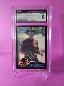 1991 Impel Nightmare On Elm Street #65 Dove va Freddy CGC 8 - Foto 1 di 3