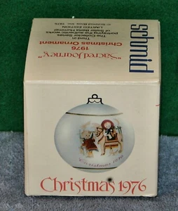 Vintage CHRISTMAS Ornament Tree Decoration 1976 Schmid SACRED JOURNEY - Picture 1 of 2