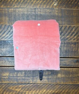 West Elm Pottery Barn Kids Cotton Velvet F Quilted Sham Standard Rose NWOT - Picture 1 of 3