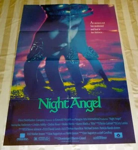 Night Angel (1990) - Póster de película original de la tienda de videos de terror de culto 27 x 39 - Imagen 1 de 1