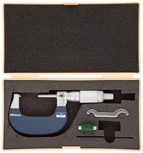 Mitutoyo 102-718 Micrometro ditale a cricchetto gamma 1-2"", gradazione 0,0001"", +/-0 - Foto 1 di 2