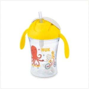 Nuk Strohhalm Trinklern Becher Motion Cup ab 8+ Monate gelb - Bild 1 von 9