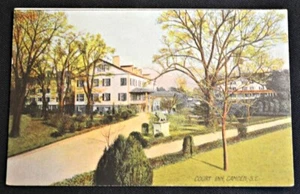 Rotógrafo Court Inn Camden Carolina del Sur SC alrededor de 1909 sin usar Alemania - Imagen 1 de 1