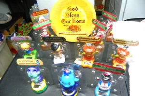 solarbetriebener Schneemann Weihnachtsmann, Bär, Pilger, Vogelscheuche, Dinosaurier, Wal & NYB - Bild 1 von 6