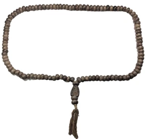Blessed Thai Buddha Amulet Necklace ROSARY Beads ANCIENT Meditation Good LUCK - Picture 1 of 8