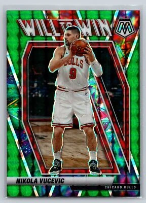 2020-21 Panini Mosaic #17 Nikola Vucevic Mosaic Green Will to Win - Image 1 of 2