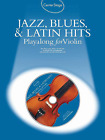 "JAZZ, BLUES & LATIN HITS" INSTRUMENTAL PLAY-ALONG FOR VIOLIN--MUSIC BOOK/CD-NEW