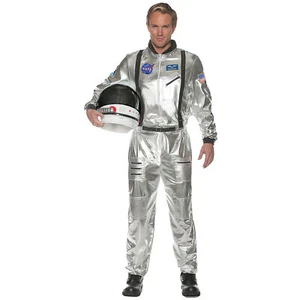 Underwraps Mens Lunar Astronaut Jumpsuit Costume - Picture 1 of 4