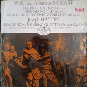 HUNGAROTON STEREO HLX 9008 MOZART SERENADES K 239 & 525 HAYDN *TATRAI* SHRINK - Picture 1 of 3