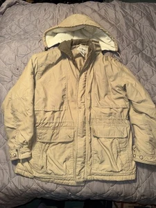 LL Bean Herren Extra Large hellbraun isolierte Kapuzenjacke - Bild 1 von 7