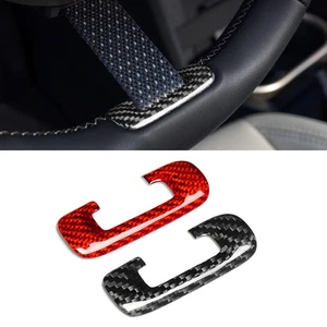 Pegatina brillante de fibra de carbono para decoración de barbilla de volante para Mini Aceman J05 24 25 - Imagen 1 de 13