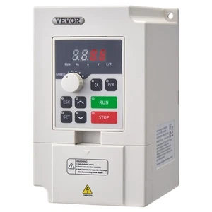 VEVOR Frequenzumrichter Inverter 4PS 1/3-Phasen-AC 220V-Eingang zu 3-Phasen-AC - Bild 1 von 12