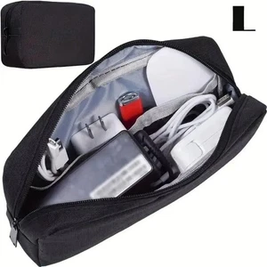 Travel Cable Organizer Bag for Cords, SD Cards, Power Bank & Small Electronics - Bild 1 von 14