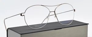 LINDBERG Brille Coco 54-13 135B Col U12 Air Titanium Rim Seidenmatt Braun Pilot - Bild 1 von 13