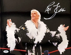 Ric Flair Signed 11x14 WWE Photo PSA Hologram - Picture 1 of 2