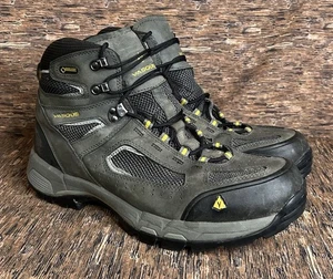Stivali da trekking Vasque Breeze 2.0 Gore Tex Mid impermeabili pelle grigia uomo taglia 13 - Foto 1 di 15