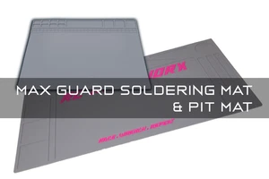 TrackPack - RC Raceworx Original Pit Mat in Pink + MAX Guard Lötmatte - Bild 1 von 15