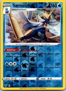 Samurott 035/185 - SWSH04: Vivid Voltage Reverse Holo| Mix&Match - Picture 1 of 2