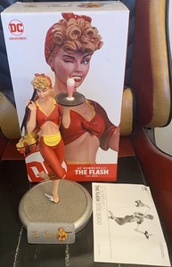 Statua nuova con scatola DC Collectibles Bombshells The Flash Jessie Quick LOW# 27 di 5000 LE - Foto 1 di 14