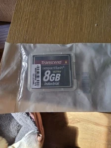 Transcend 8gb Industrial Compact Flash Card New - Picture 1 of 2