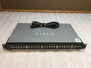 Cisco SG350-52-K9 V01 52 ports Gigabit commutateur Ethernet géré SFP montable en rack - Photo 1/9