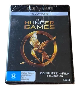 The Hunger Games 4-Movie Collection 4K UHD BRAND NEW*** Rated M Free Postage - Picture 1 of 3