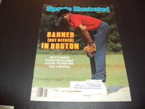  Sports Illustrated Aug 4 1986 Pitcher Oil Can Boyd In Exile B    ID:38900