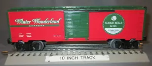Lionel 23152 Christmas Winter Wonderland Sleigh Bells Co. Boxcar O/027 ga. 2022 - Picture 1 of 8