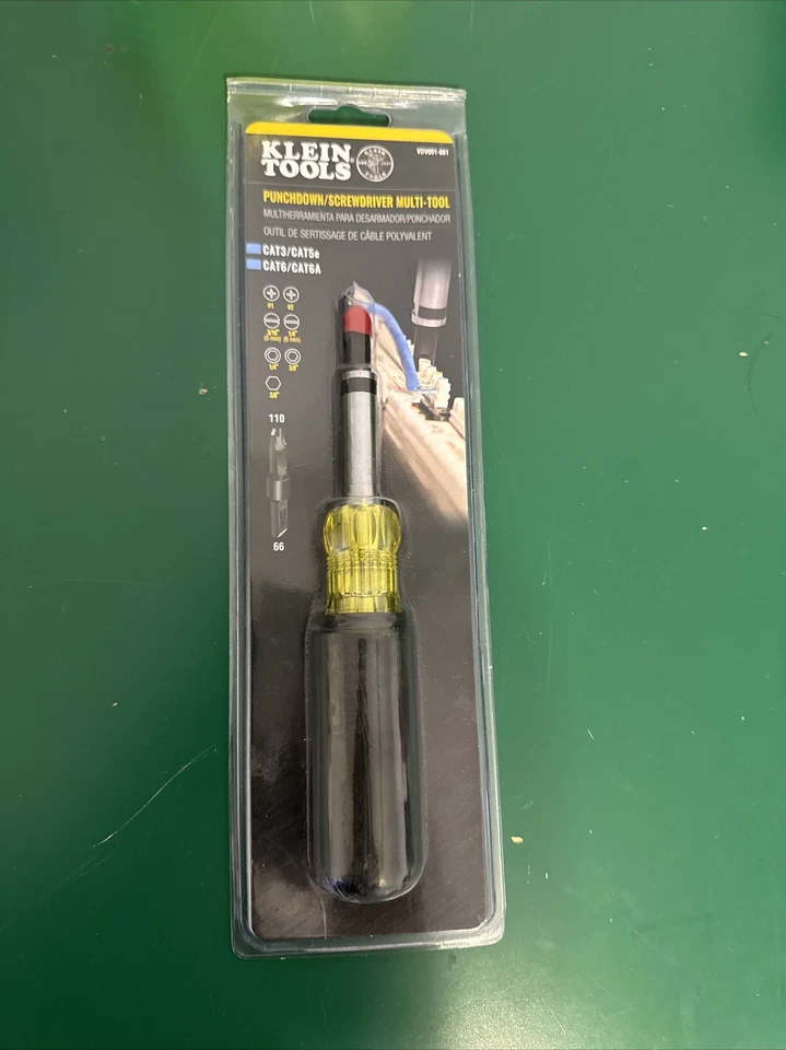 Klein Tools VDV001-081 Punchdown Screwdriver Multi-Tool - Image 1 of 2